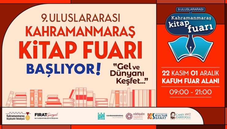 Anadolu’nun En Büyük Kitap Fuarında Edebiyat Şöleni Yaşanacak