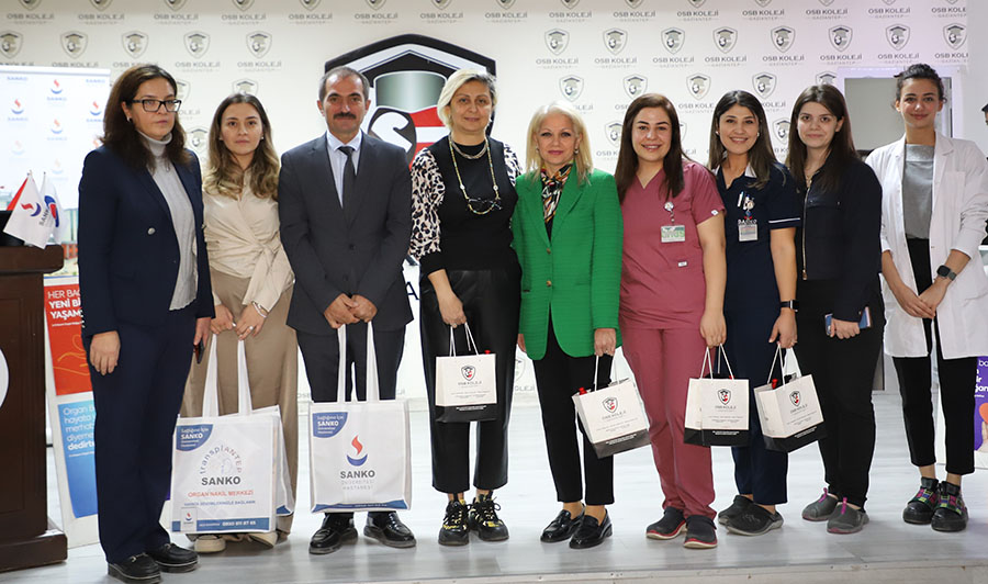SANKO Üniversitesi Hastanesi’nde 3-9 Kasım Organ Bağış Haftası nedeniyle çeşitli
