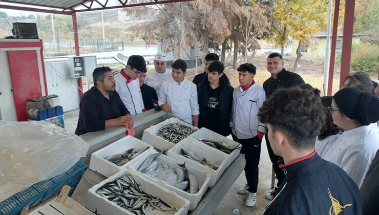 Mado Turizm Otelcilik öğrencilerine Merdan Balık Evi’nde uygulamalı eğitim