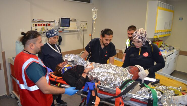 Sular Akademi Hastanesi’nde gerçekçi deprem tatbikatı!