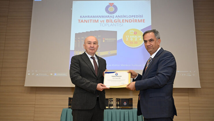 Kahramanmaraş Ansiklopedisi Tanıtım ve Bilgilendirme Toplantısı KSÜ’de Yapıldı