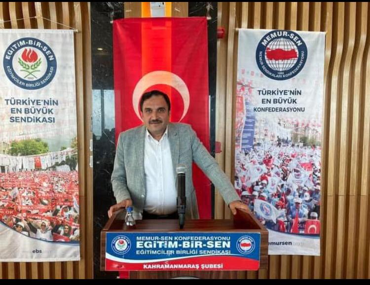 Memur-Sen ve Eğitim-Bir-Sen Kahramanmaraş İl Başkanı Mehmet Çetin, 2024 yılına