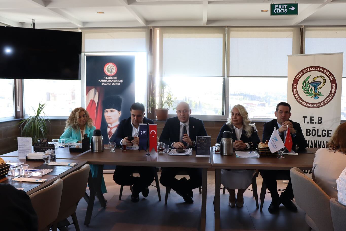 14. Bölge Kahramanmaraş Eczacılar Odası Başkanı Ebru Kaya, kamu ve