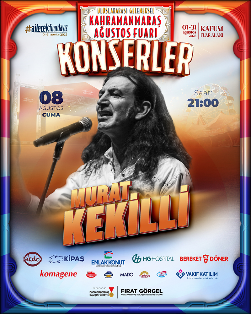 Büyükşehir Belediyesinin Geleneksel Ağustos Fuarı, 8 Ağustos Cuma günü Türk