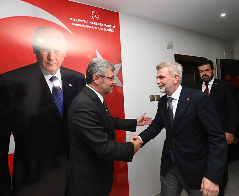 MHP Kahramanmaraş İl Başkanlığı görevine atanan Mansur Metehan’a hayırlı olsun
