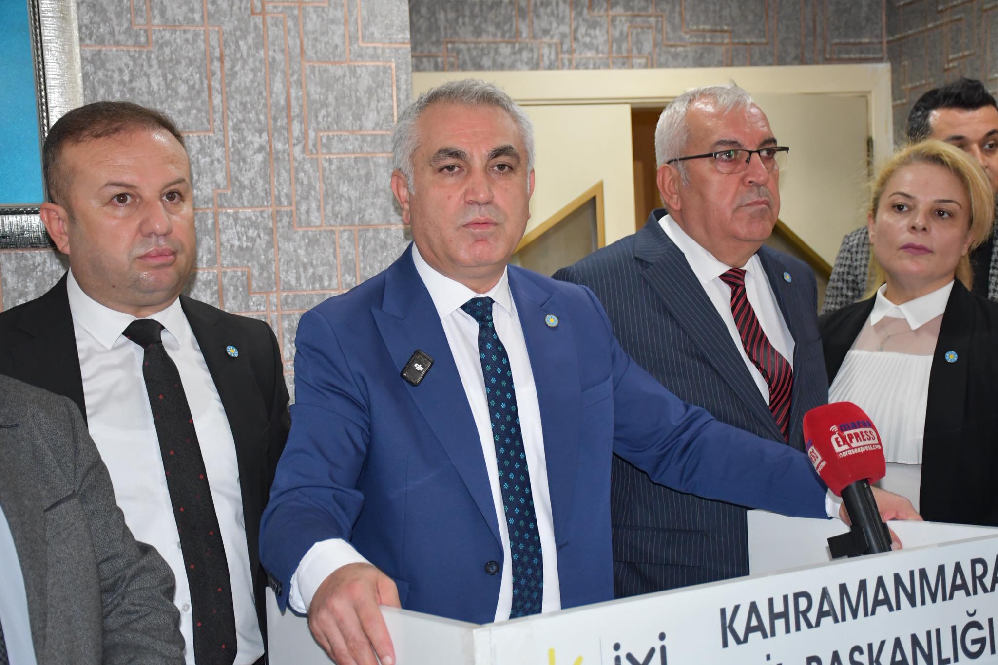 İYİ Parti Kahramanmaraş İl Başkanı Süleyman Tekerek, partisinin 4. Olağan