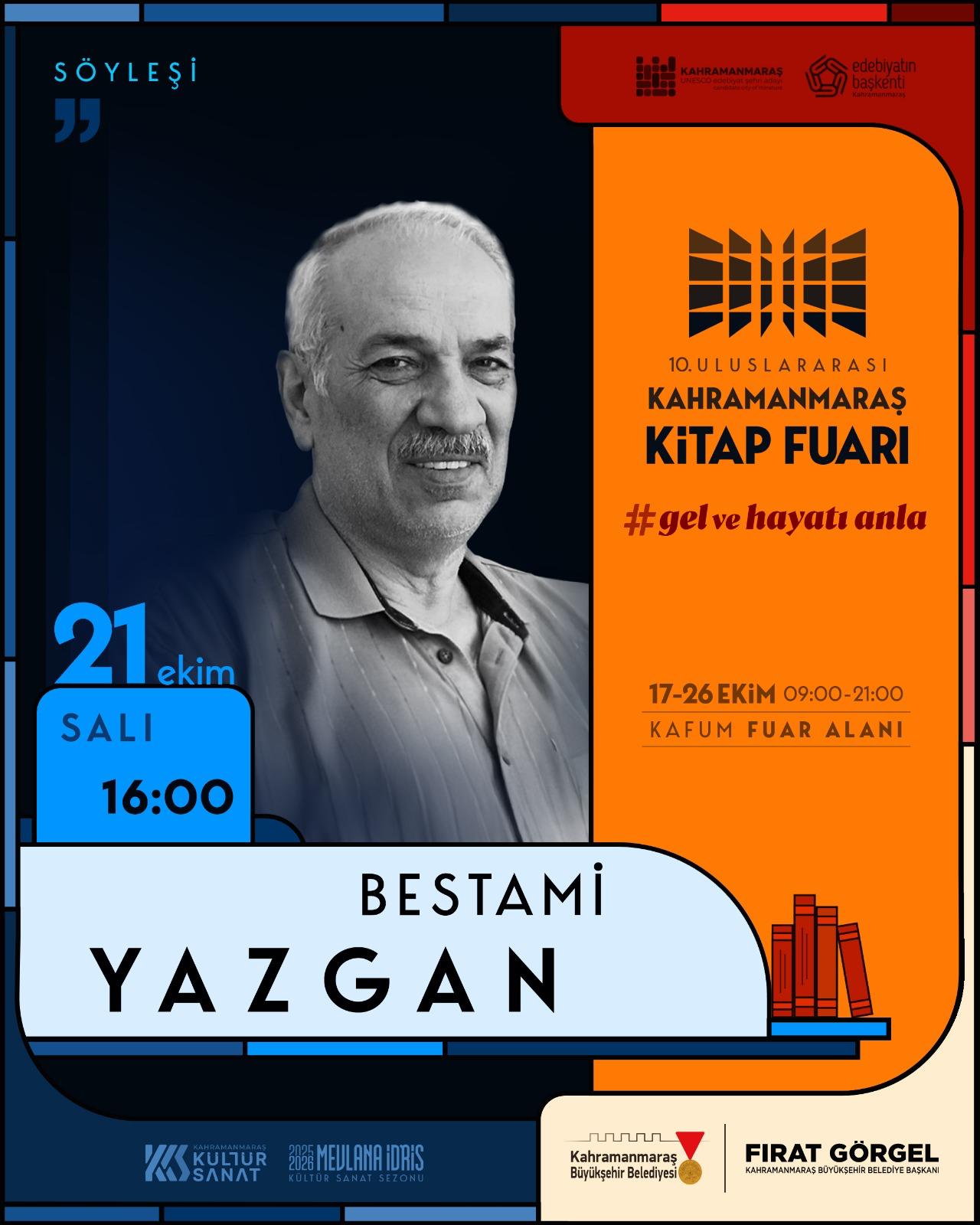 Büyükşehir Belediyesinin 10. Uluslararası Kitap Fuarı’nda 21 Ekim Salı günü
