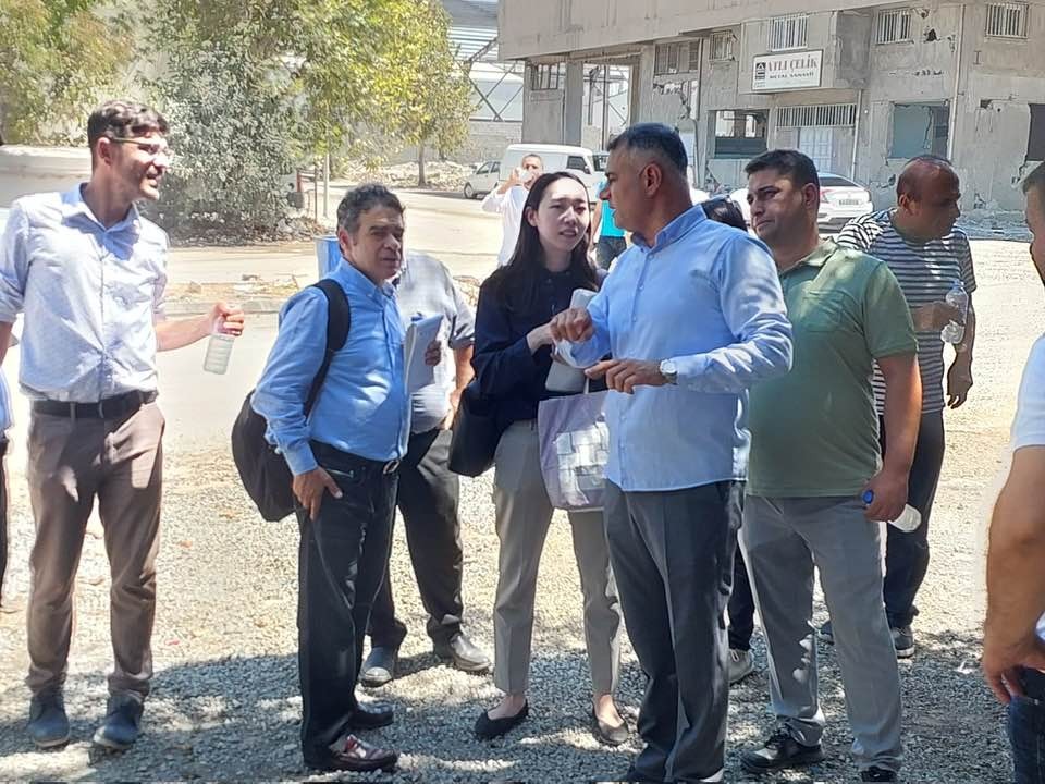 Kahramanmaraş Bakırcılar Odası Başkanı Selamet Atlı, Japonya’dan gelen heyeti ve