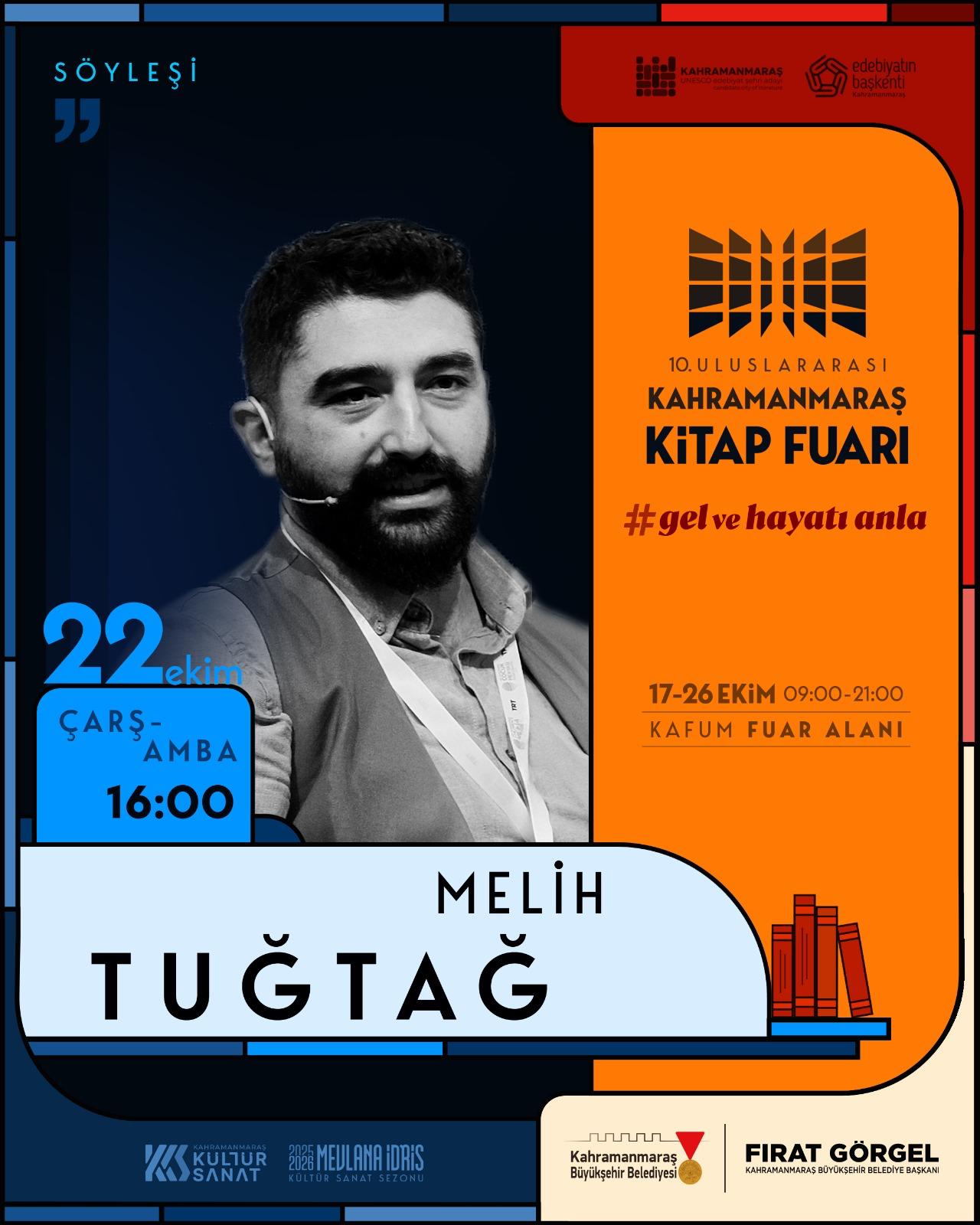 Büyükşehir Belediyesinin 10. Uluslararası Kitap Fuarı’nda 22 Ekim Çarşamba günü