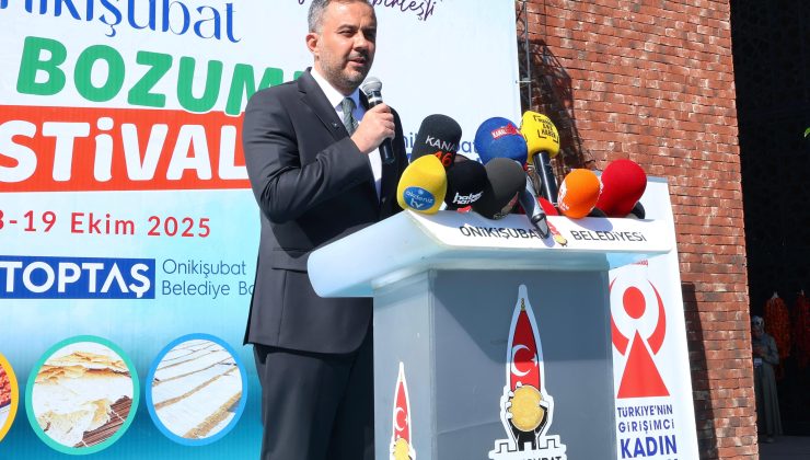 Onikişubat Bağ Bozumu Festivali yoğun katılımla başladı