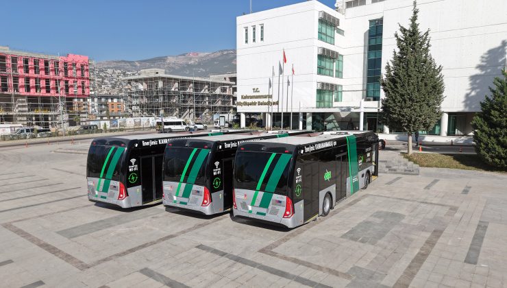 Şehrin İlk Elektrikli Otobüsleri Hayırlı Olsun