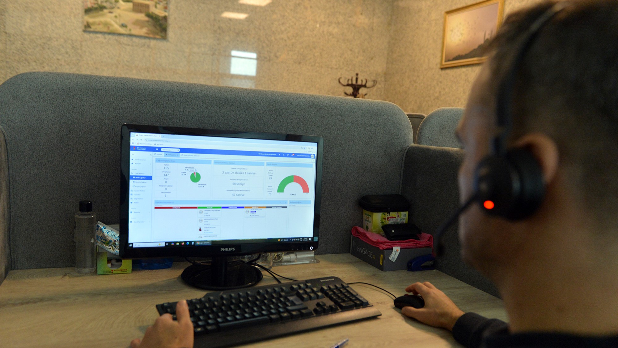 Büyükşehir Belediyesinin ALO 153 Çağrı Merkezi, modern teknoloji ve yapay