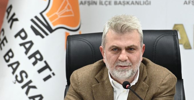 Başkan Fırat Görgel: Afşin’e 20 Ayda 1,7 Milyarın Üzerinde Yatırım Kazandırdık
