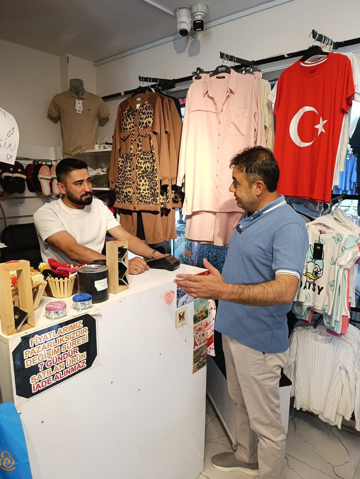 Kahramanmaraş Terziler ve Konfeksiyoncular Odası Başkan Adayı Mustafa Çiçek, basit