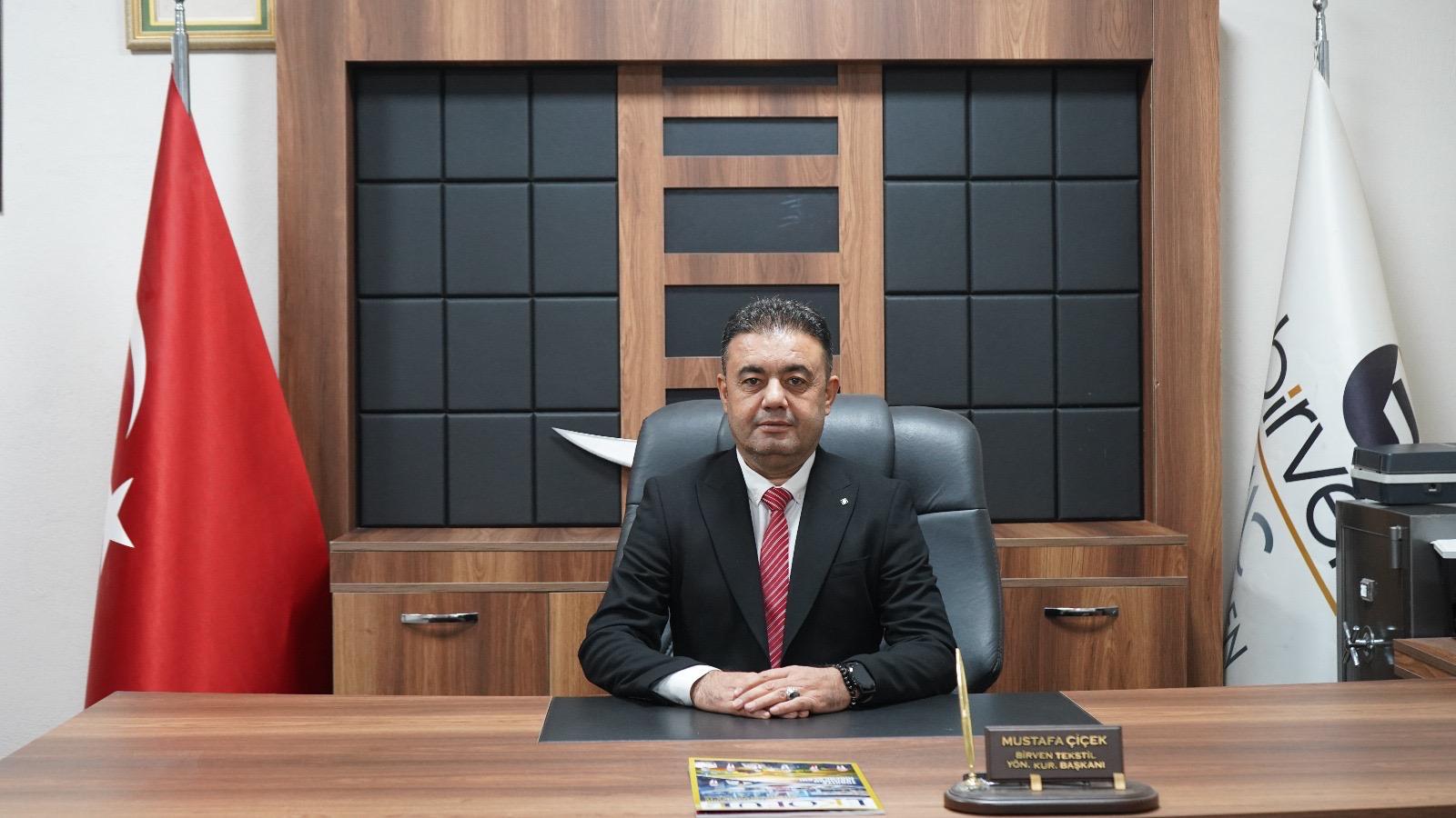 Kahramanmaraş’ta yaklaşık 20 yıldır tekstil sektöründe faaliyet gösteren Mustafa Çiçek,