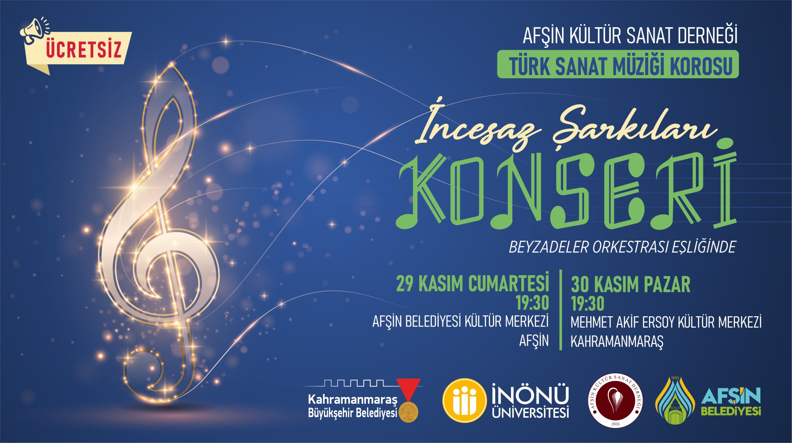 Büyükşehir Belediyesi, Afşin Kültür Sanat Derneği ve Afşin Belediyesi iş