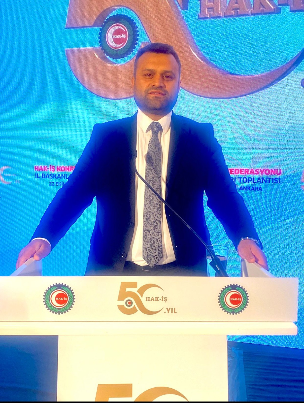 Hak-İş Konfederasyonu Kahramanmaraş İl Başkanı ve Hizmet-İş Sendikası Kahramanmaraş Şube