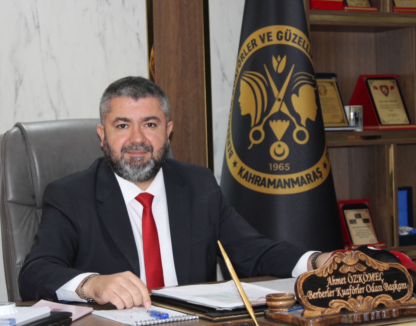 Kahramanmaraş Berberler, Kuaförler ve Güzellik Uzmanları Odası Başkanı Ahmet Özkömeç,
