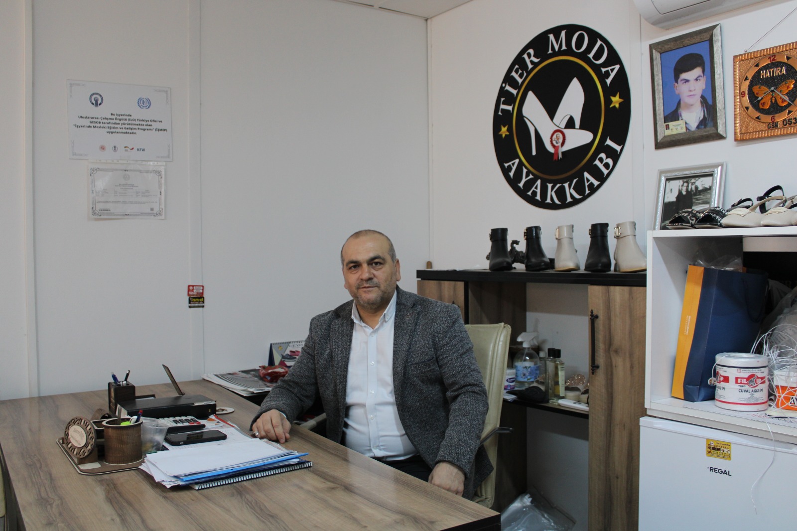 Kahramanmaraş S.S. Ayakkabı İmalatçıları Küçük Sanayi Sitesi Yapı Kooperatifi Başkanı