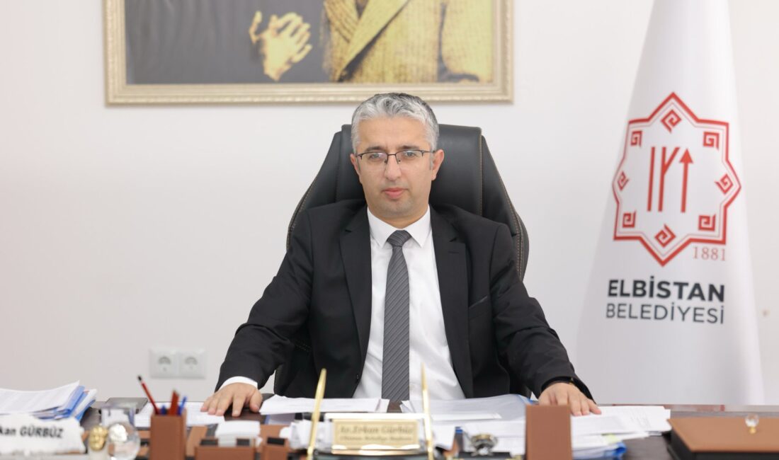 Elbistan Belediye Başkanı Erkan Gürbüz, mübarek üç ayların müjdecisi olan