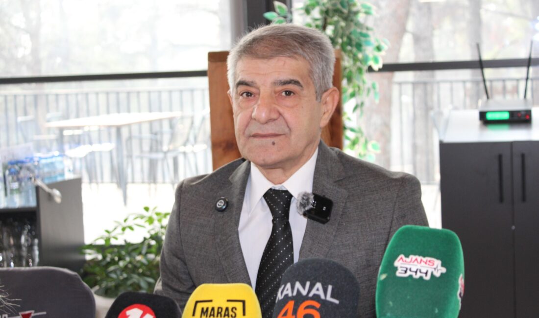 Kahramanmaraş Attarlar Odası Başkanı Cuma Güler, 8 Ocak 2026 tarihinde