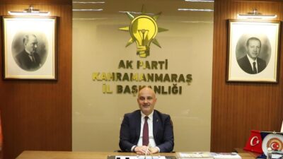 AK Parti Kahramanmaraş İl Başkanı M.Burak Gül, yeni yıl dolayısıyla