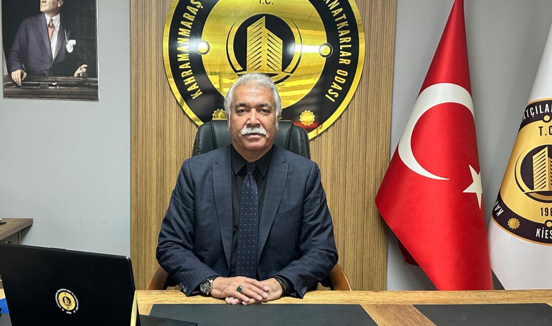 Kahramanmaraş İnşaatçılar Odası Başkanı Adnan Kozak, 2026 yılına girerken yayımladığı