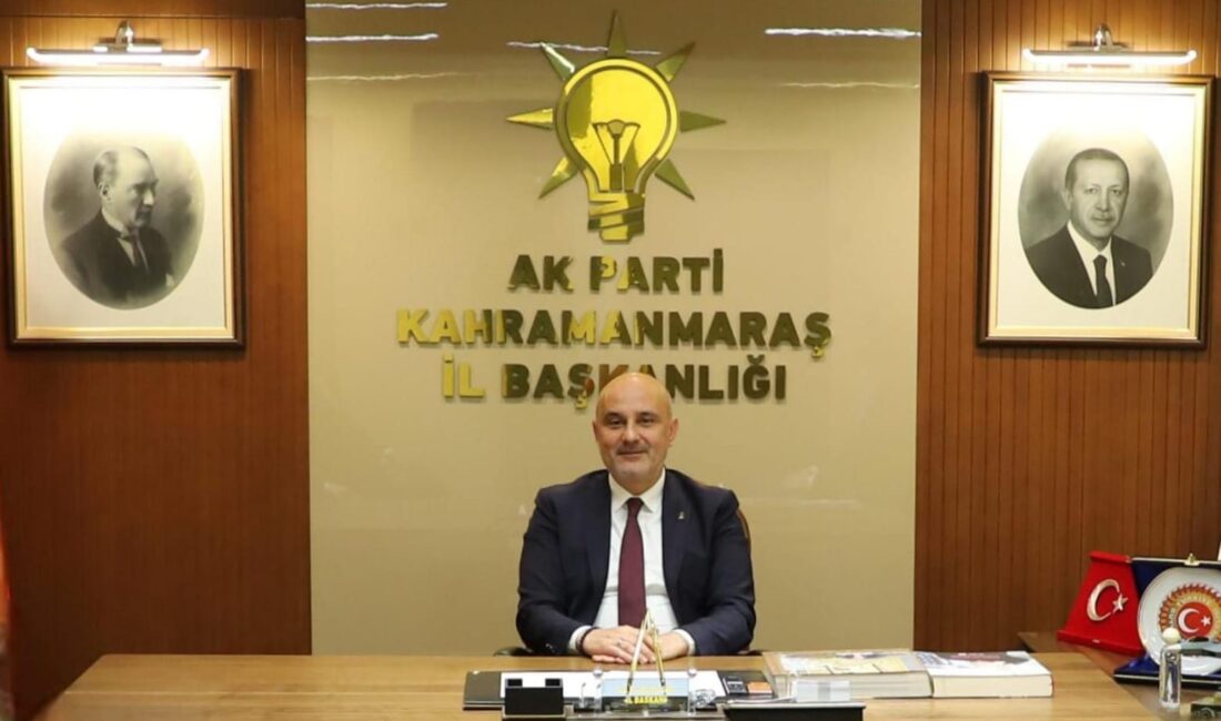 AK Parti Kahramanmaraş İl Başkanı M.Burak Gül, Miraç Kandili dolayısıyla