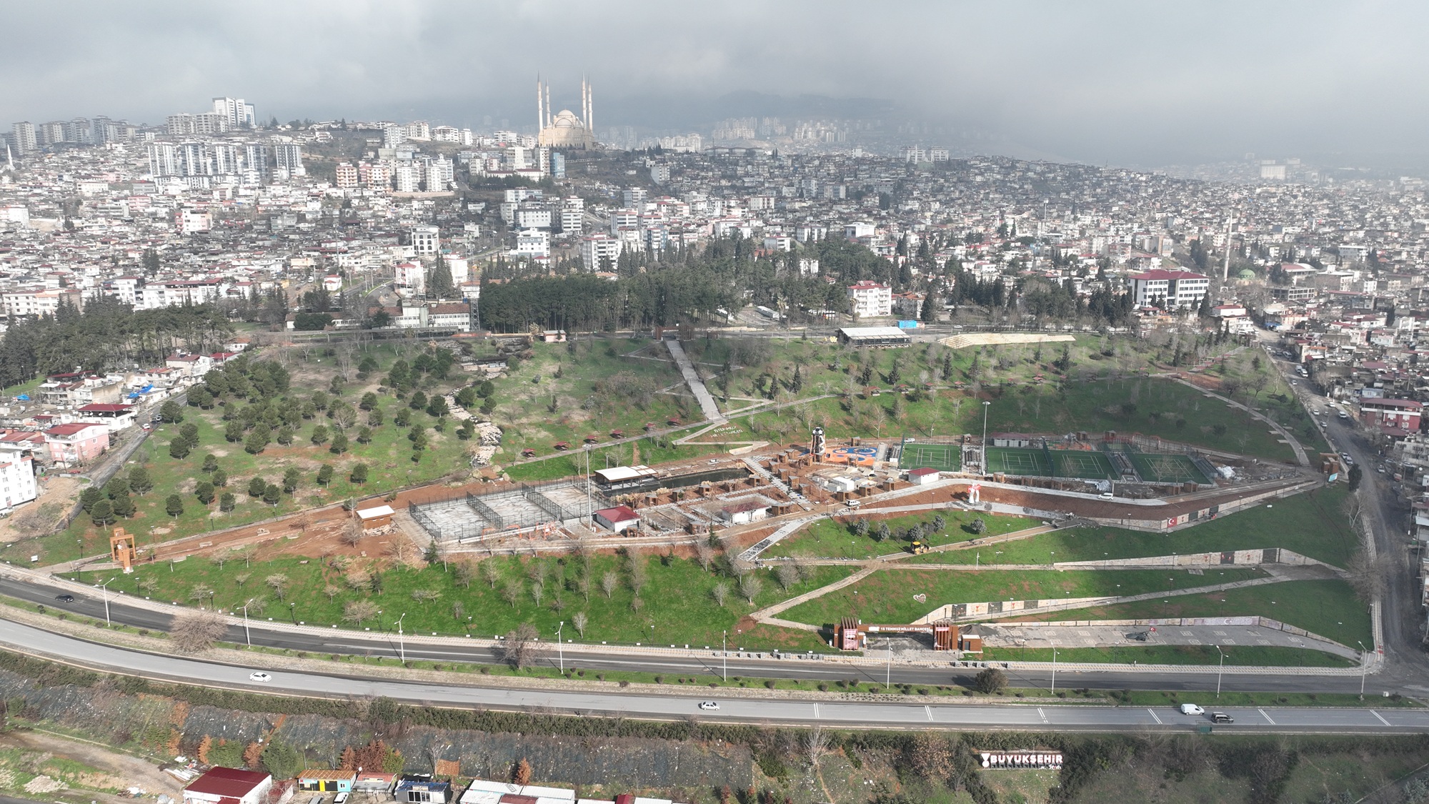 15 Temmuz Spor Vadisi Hizmete Hazırlanıyor Büyükşehir Belediyesi ve Spor