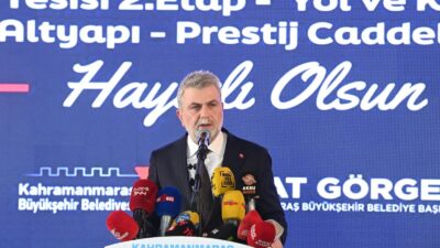 Büyükşehir Belediyesi tarafından 825 Milyon TL’lik yatırımla Türkoğlu’na kazandırılan alt