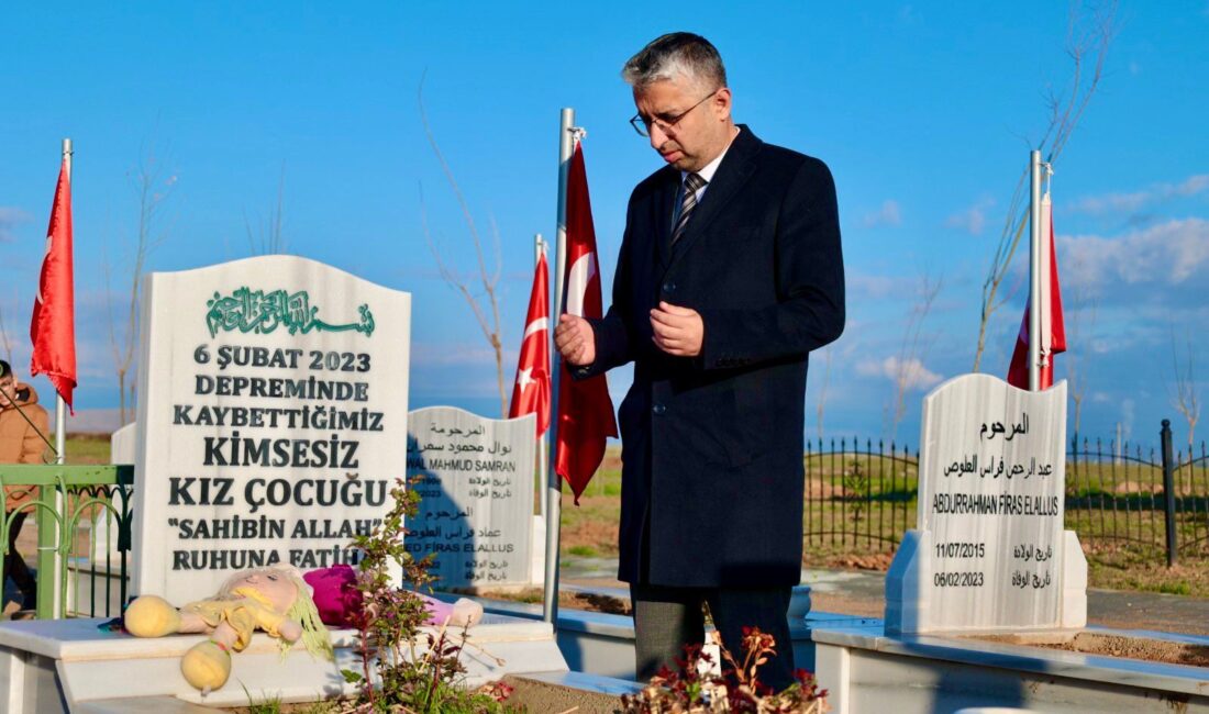 Elbistan Belediye Başkanı Erkan Gürbüz, 6 Şubat depremlerinin 3’üncü yıldönümü