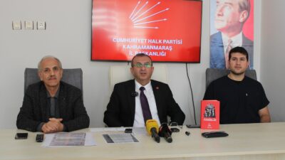 Cumhuriyet Halk Partisi Kahramanmaraş İl Başkanı Ünal Ateş, Ramazan ayının