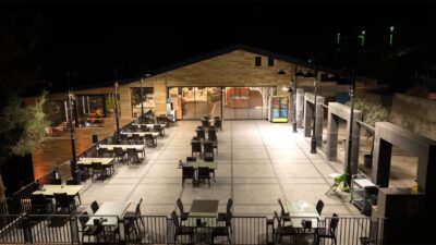 Kahramanmaraş Büyükşehir Belediyesinin sosyal tesislerinden Şairler Tepesi ve Çamlıca Restoran,