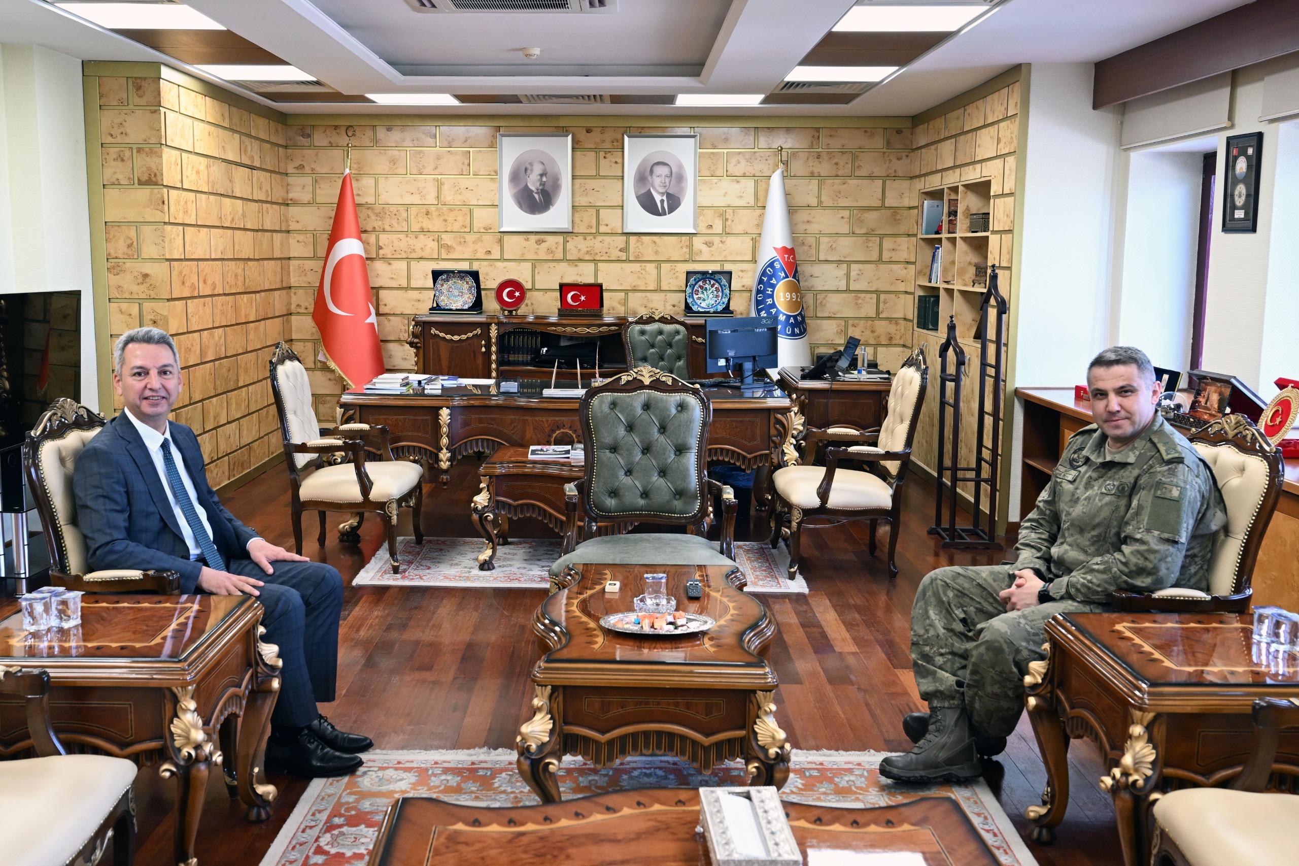 2.Zırhlı Tugay Komutanı Tuğgeneral Mahmut Sert, Kahramanmaraş Sütçü İmam Üniversitesi