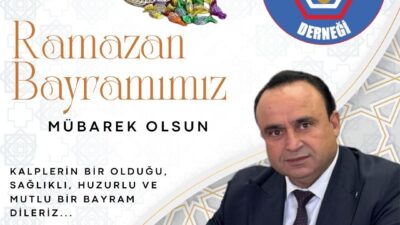 Kahramanmaraş’ın Dulkadiroğlu ilçesinde Muhtarlar Derneği Başkanı Yakup Uğur, Ramazan Bayramı