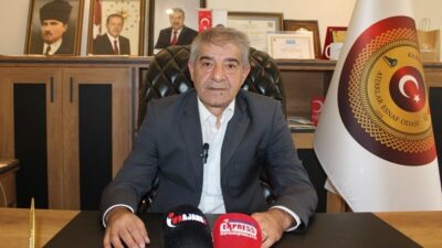 Kahramanmaraş Attarlar Esnaf Odası Başkanı Cuma Güler, Ramazan Bayramı dolayısıyla