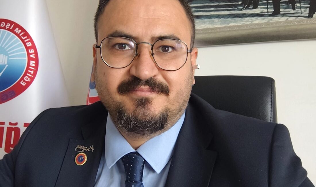 Eğitim ve Bilim İşgörenleri Sendikası (Eğitim-İş) Kahramanmaraş Şube Başkanı Fuat