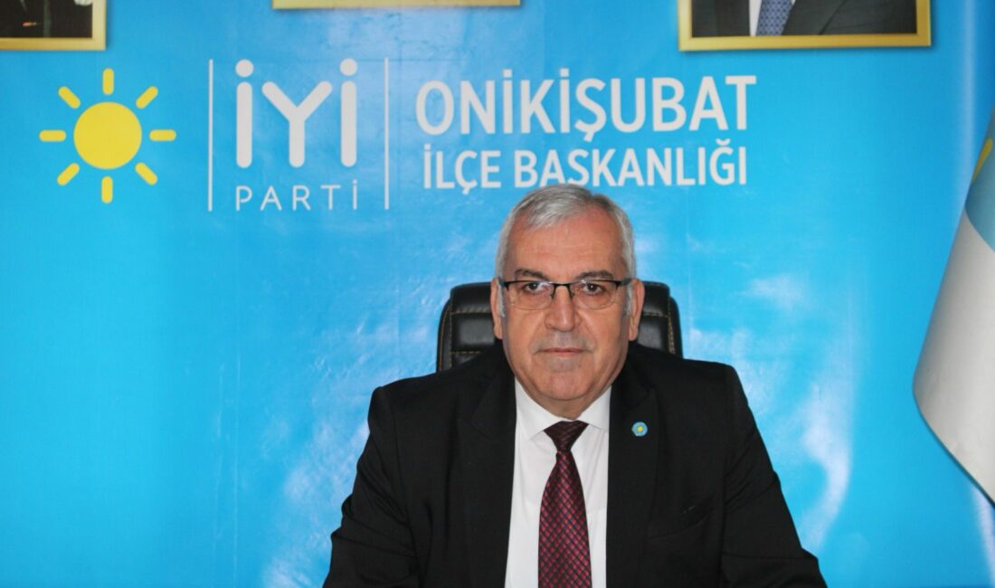 İYİ Parti Onikişubat İlçe Başkanı Hüseyin Gürbak, Arasa Otoparkı’nın yıkılmasına