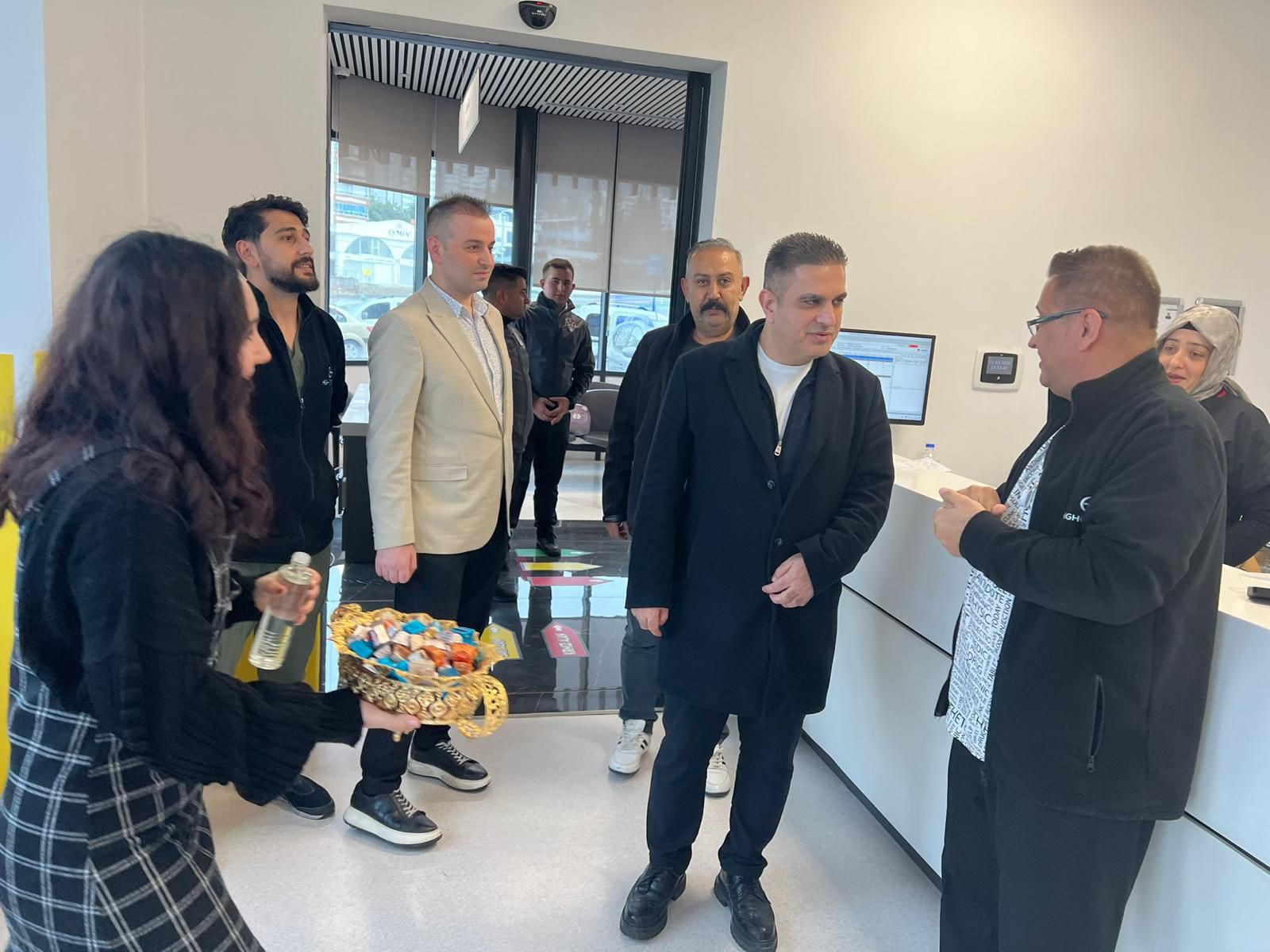 HG Hospital Başkan Vekili Avşaroğlu, hasta, hasta yakınları ve personelleri