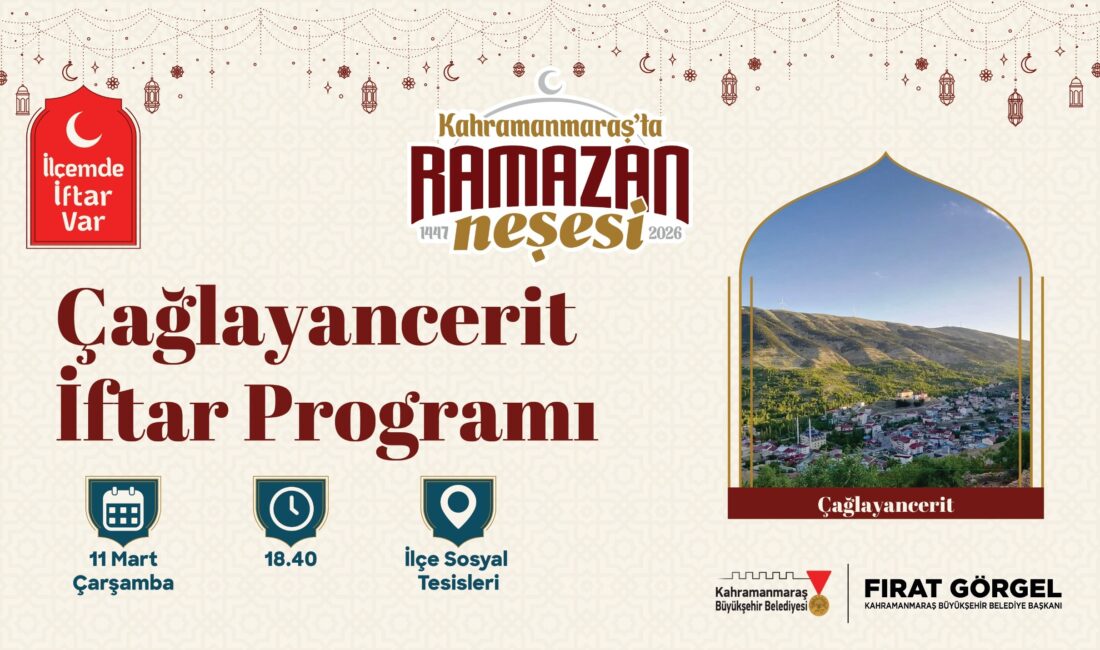 Büyükşehir Belediyesinin düzenlediği “İlçemde İftar Var” programı Çağlayancerit’te devam edecek.