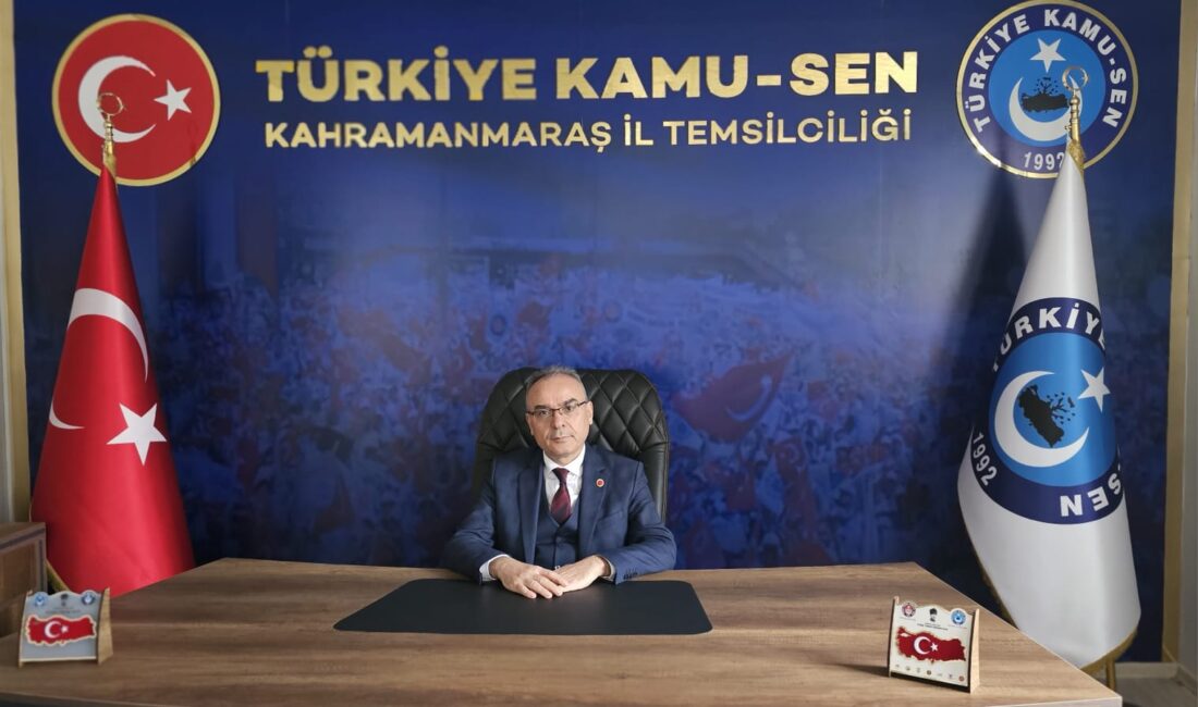 Türk Sağlık-Sen Kahramanmaraş İl Başkanı Mehmet Özer, Ramazan Bayramı dolayısıyla