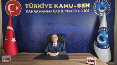 Türk Sağlık-Sen Kahramanmaraş İl Başkanı Mehmet Özer, Ramazan Bayramı dolayısıyla