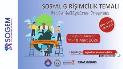 Büyükşehir Belediyesi Sosyal Girişimcilik Merkezi (SOGEM) ve KSÜ iş birliğinde