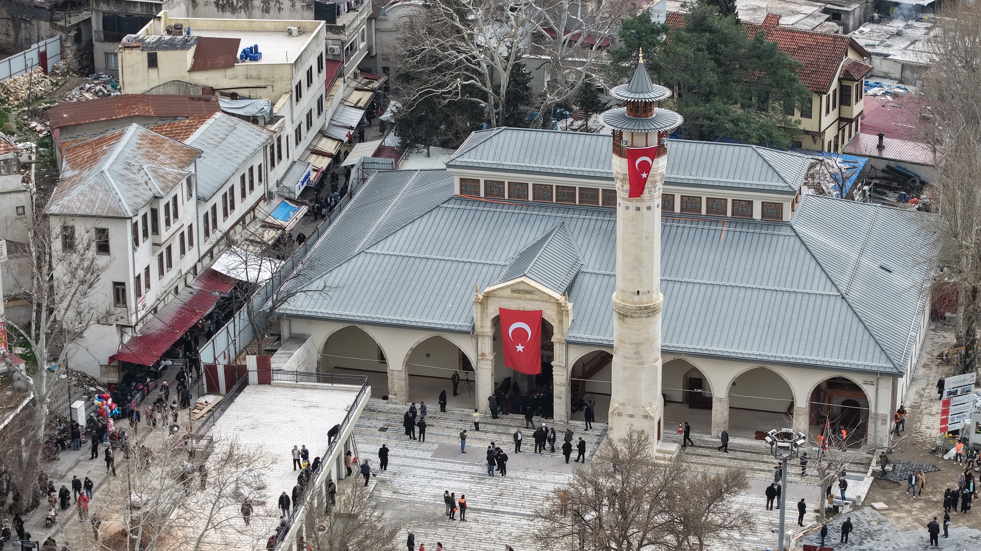 Ulu Camii ve Boğazkesen Camii İbadete Açıldı 6 Şubat depremlerinde