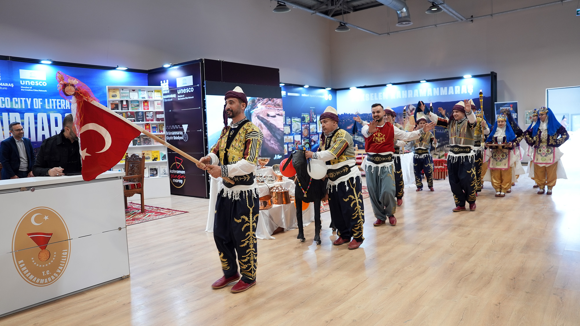 Büyükşehir Belediyesi öncülüğünde İstanbul Atatürk Havalimanı Millet Bahçesi’nde düzenlenen “Kahramanmaraş