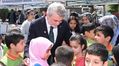 Yahya Kemal İlkokulu’nda düzenlenen 23 Nisan Ulusal Egemenlik ve Çocuk