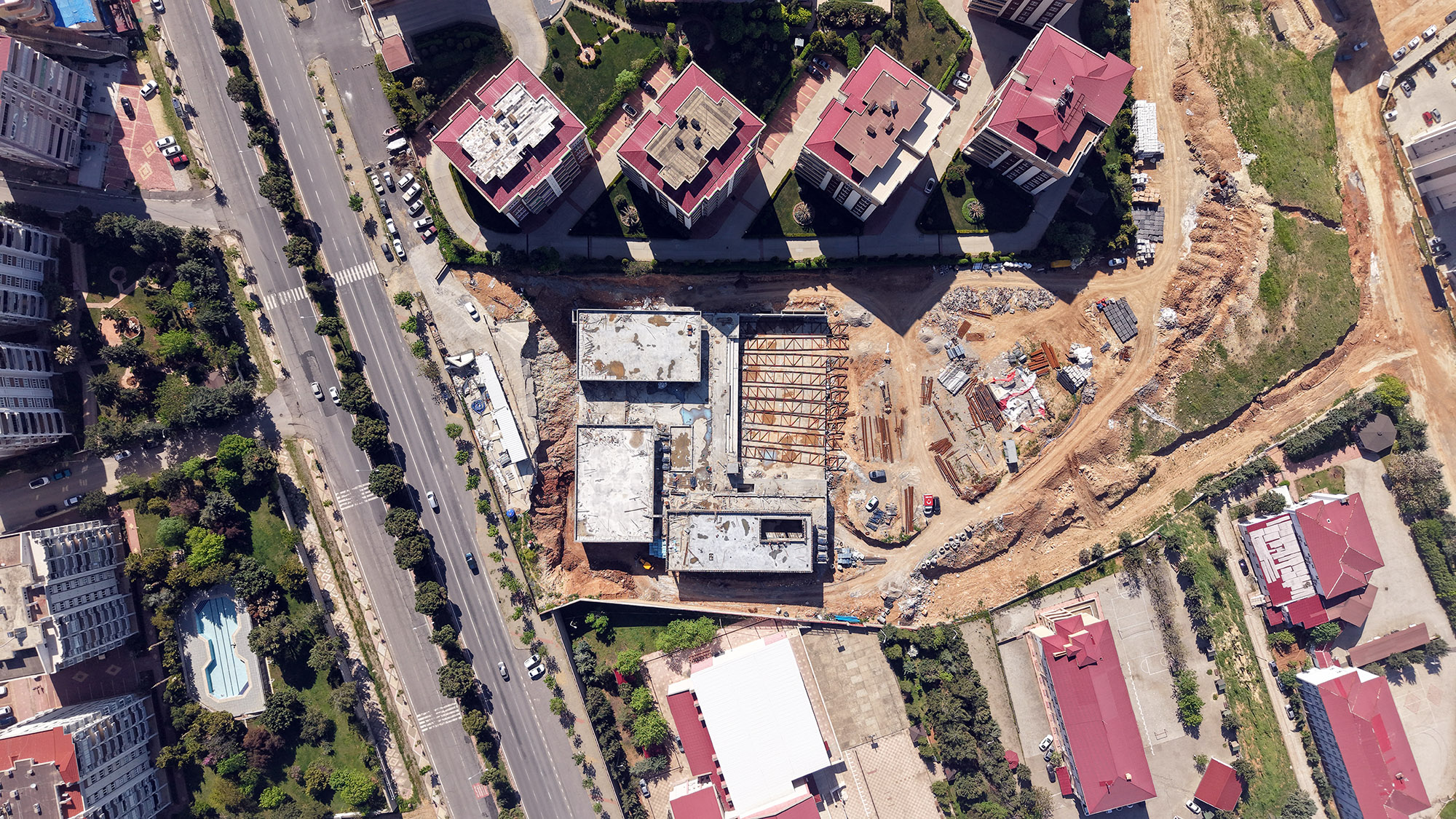 Büyükşehir Belediyesi tarafından 370 Milyonluk yatırımla Yamaçtepe Mahallesi’nde hayata geçirilen