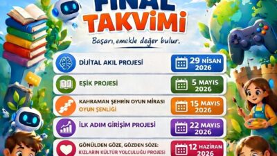 Dulkadiroğlu İlçe Milli Eğitim Müdürlüğü tarafından yıl boyunca büyük bir