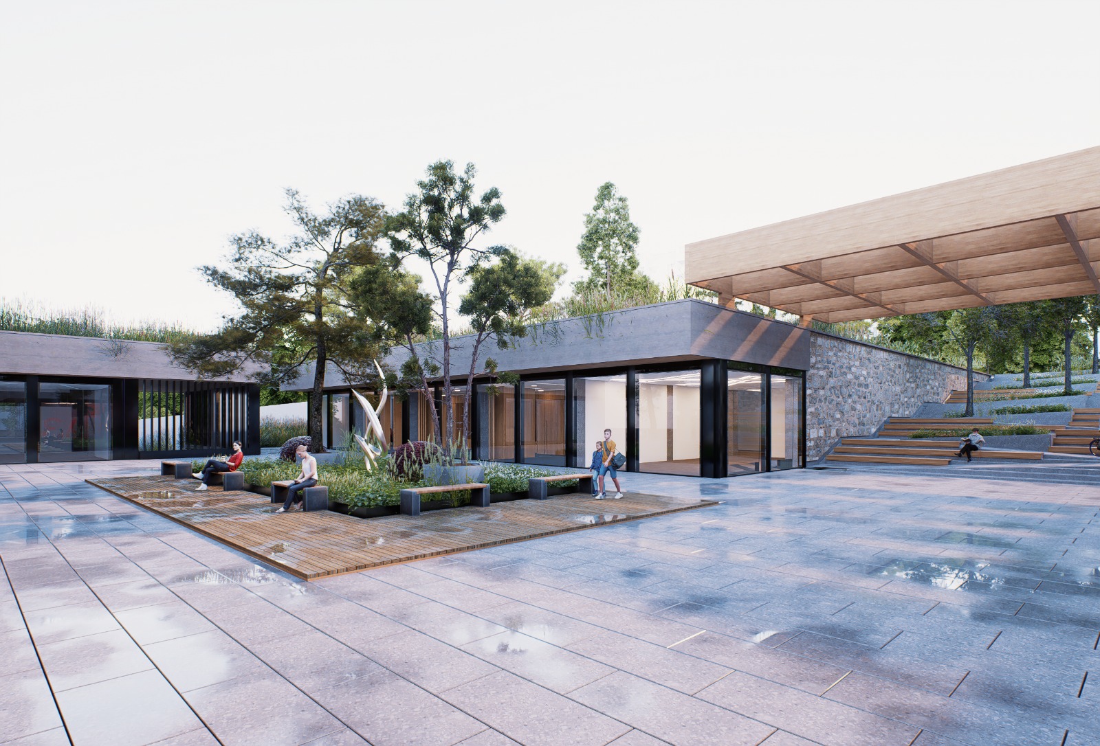 Büyükşehir Belediyesi tarafından 370 Milyonluk yatırımla Yamaçtepe Mahallesi’nde hayata geçirilen