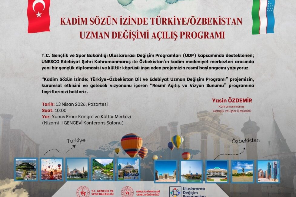 Kahramanmaraş Gençlik ve Spor İl Müdürlüğü, son dönemde hayata geçirdiği